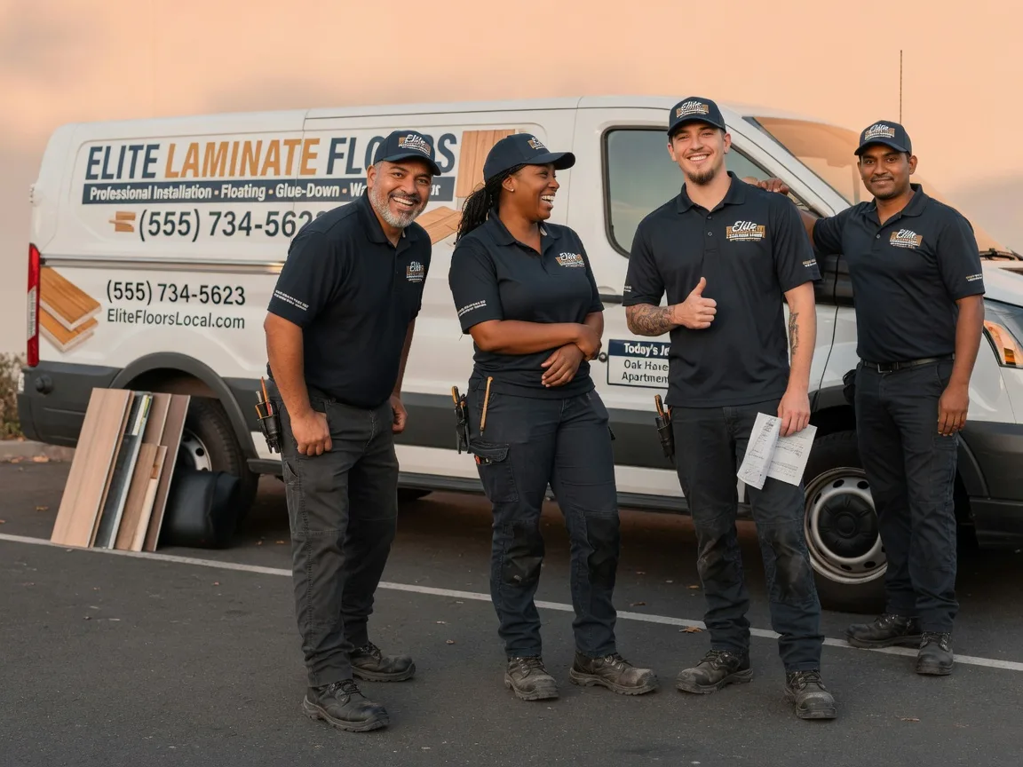 Laminate flooring installation company in Claremont, IL